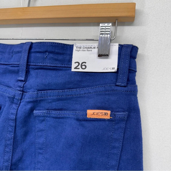 Joe's Jeans The Charlie Flare Women Denim Jean Blue 26 Casual Western High Waist - Picture 5 of 12